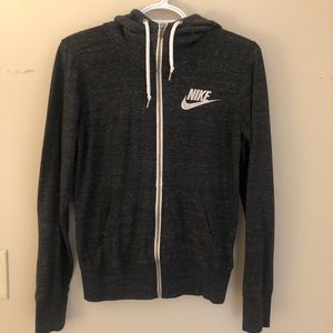 Nike Grey Heathered Zipup